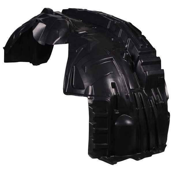 Plastic wheel housing